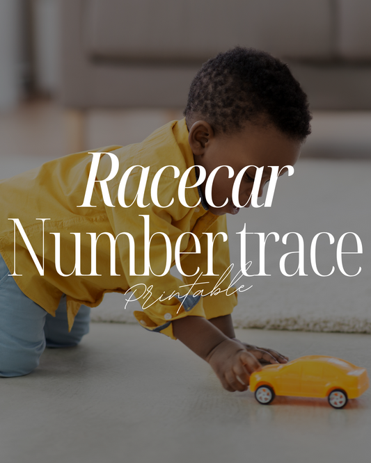 Rev Up Learning with Racecar Number Mats!