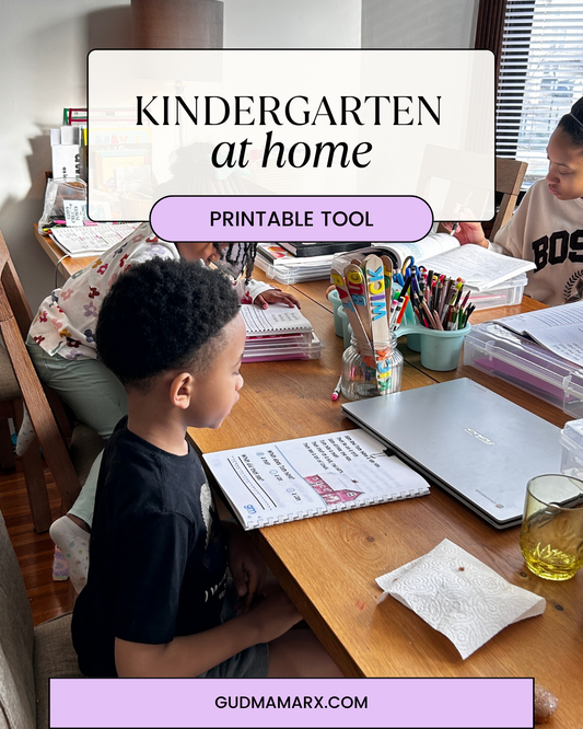 Why I Created the Gud Mama Kindergarten All-in-One Homeschool Bundle