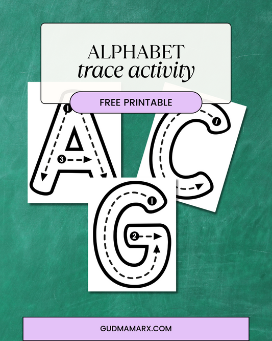 Boost Early Literacy Skills with Our Free Alphabet Tracing Mat Printable!