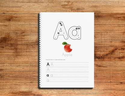 The Gud Mama Alphabet Dry- Erase Practice Book