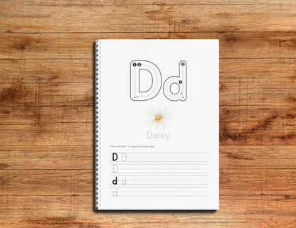 The Gud Mama Alphabet Dry- Erase Practice Book