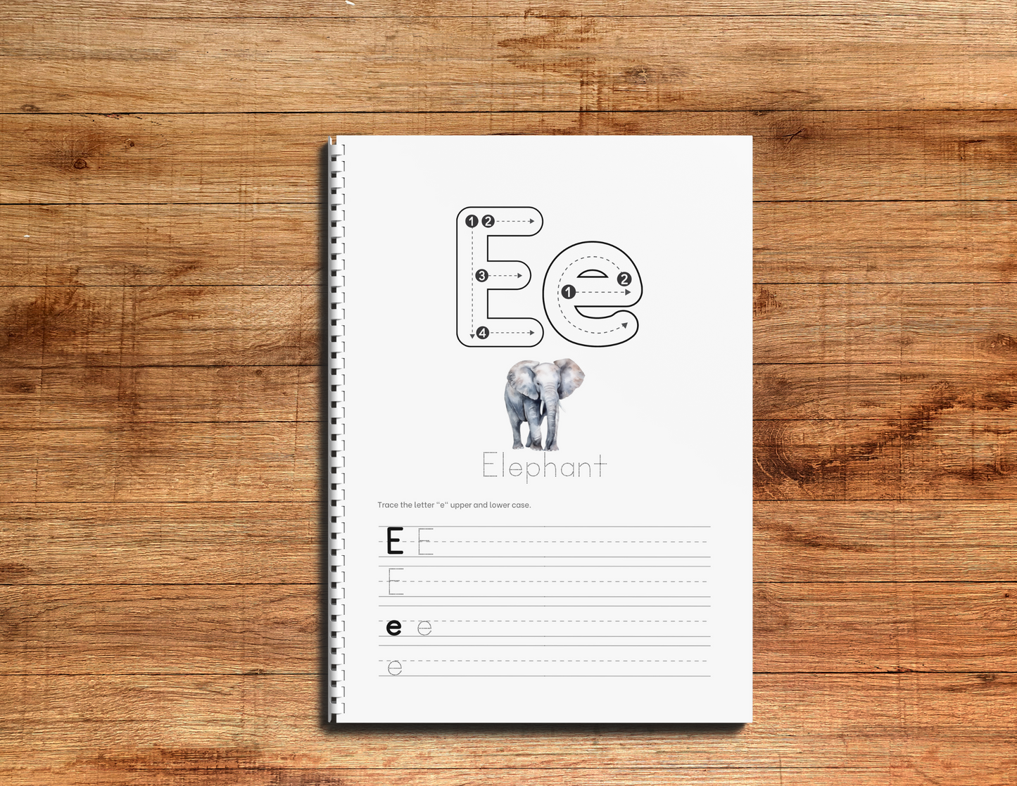 The Gud Mama Alphabet Dry- Erase Practice Book