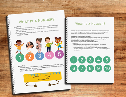 Number Adventures: Building Number Sense Kindergarten Workbook