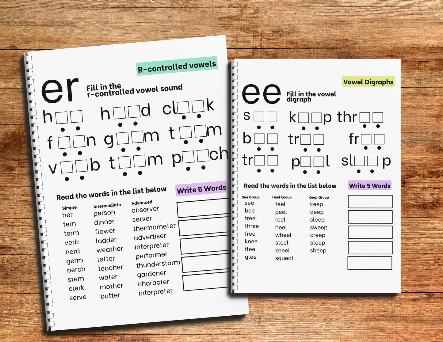 Gud Mama Kindergarten All-in-One Homeschool Bundle Printable