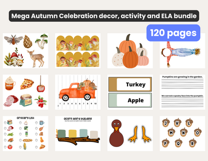 Autumn Adventure: ELA & Activity Bundle for Homeschool Families