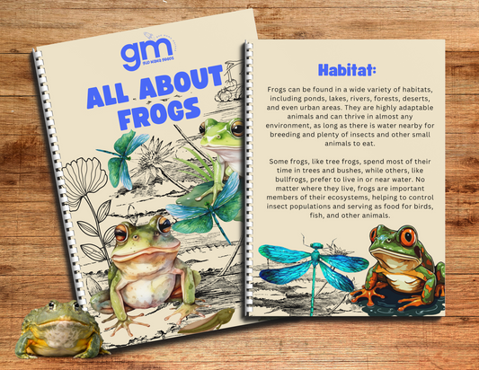 Frog Discovery Workbook: Leap Into Learning Fun!