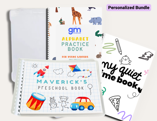 The Ultimate Little Learner Bundle: Personalized for Your Child