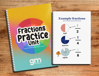 Mastering Fractions: A Comprehensive Workbook & Lesson Guide