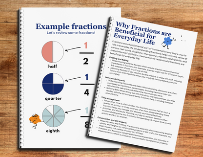 Mastering Fractions: A Comprehensive Workbook & Lesson Guide