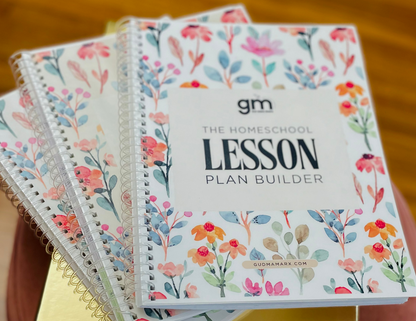 Gud Mama Method Trio Gift Set: Includes Lesson Plan Workbook, Homeschool Planner & Daily Life Planner