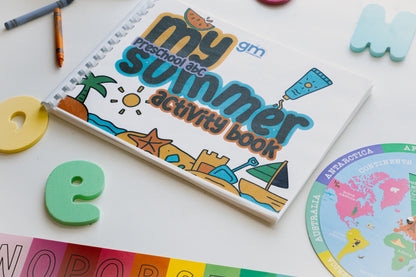 HARD COPY| My 88 page Preschool ABC Summer Activity Book