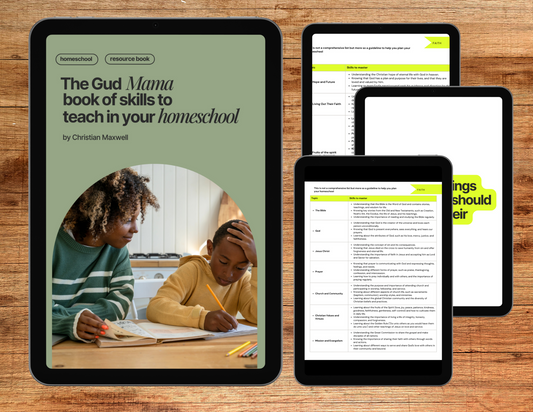 E-BOOK | The Gud Mama Book of Skills to Teach Your Homeschool Student