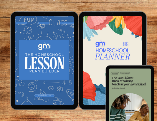 DIGITAL | Ultimate Homeschool Lesson Planning Starter Kit