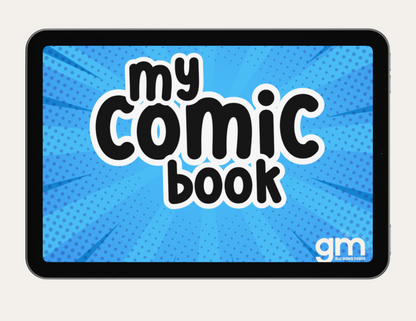 Comic Illustration Book for Tweens and Young Creatives Printable