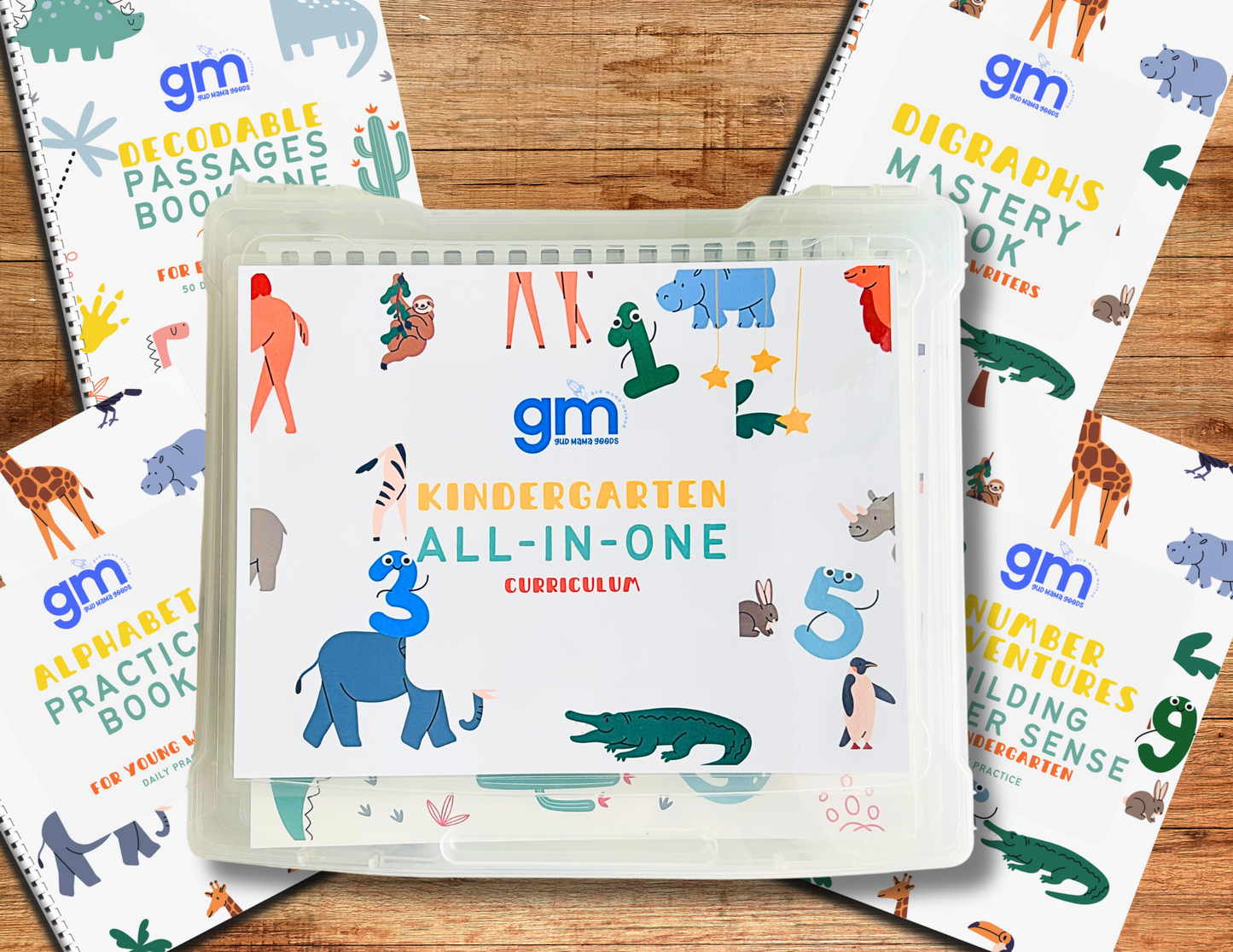 Gud Mama Kindergarten All-in-One Homeschool Bundle