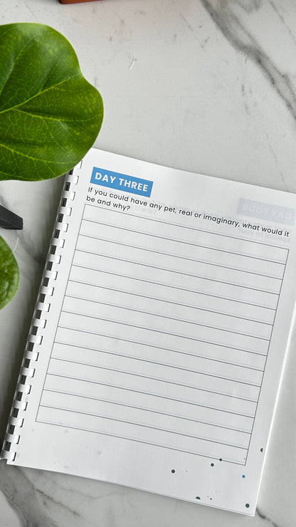 Middle School 60 Day Daily Prompt Journal