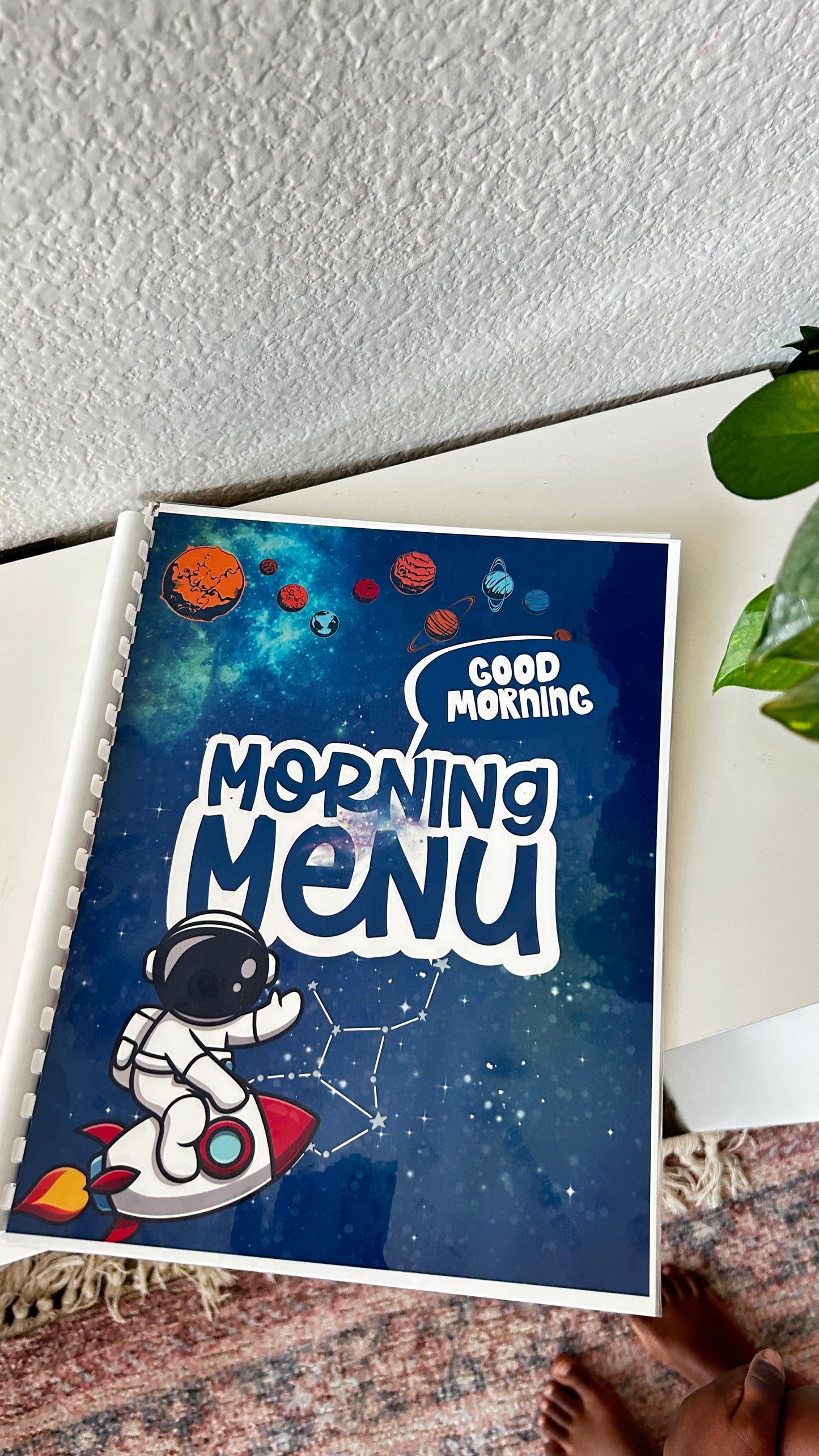 PRINTABLE | Stellar Start Preschool & Kindergarten Morning Menu