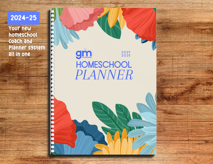 The Gud Mama Ultimate Homeschool Planner 2024-25