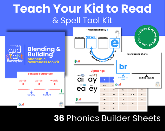 The Teach Your Kid to Read and Spell Tool Kit